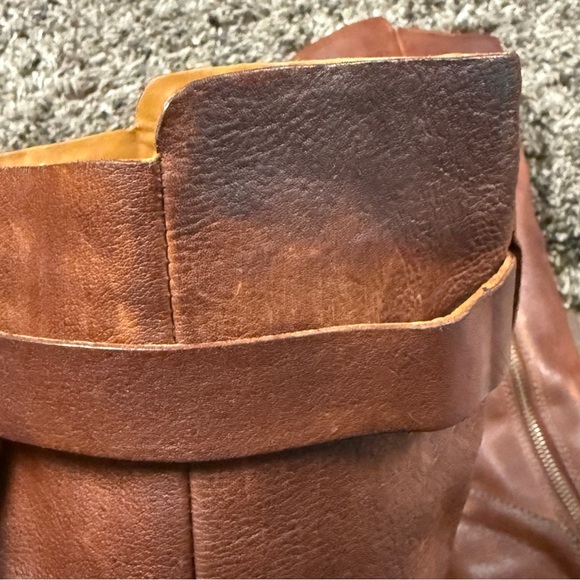 KORK-EASE Shawna Brown Leather Knee-High Boots Size 9 1/2 Women - Picture 15 of 15